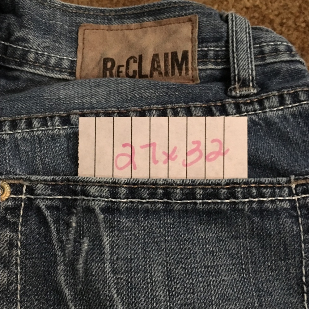 Buckle Reclaim Jeans 27x32 EUC